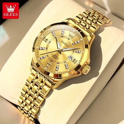 Picture of Olevs 3620L Stainless Steel Analog Wrist Watch For Women