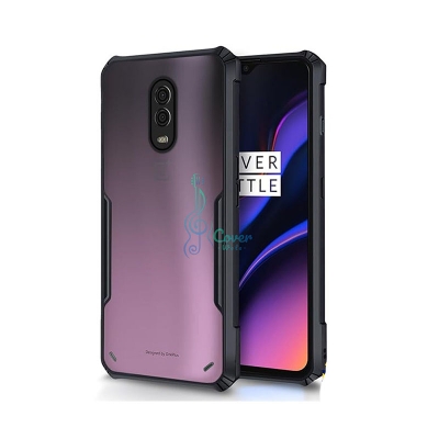 Picture of Xundd Back Cover for OnePlus 6T / 1+ 6T Transparent Hybrid Hard PC Back Bumper