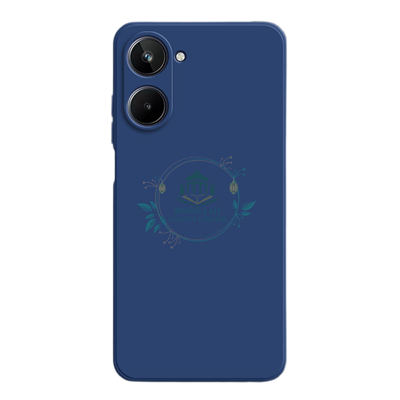 Picture of Premium Liquid Silicone Phone case for Realme C33 Liquid Silicon Mobile Back Case Soft Silicone Phone Cover