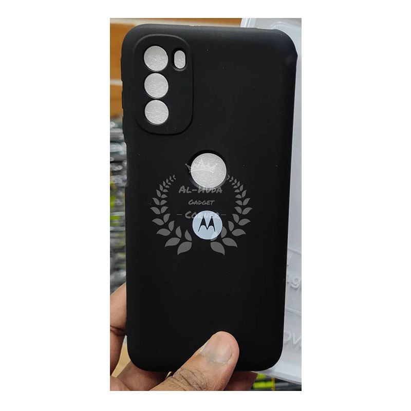 Picture of Premium Liquid Silicone Phone case for Motorola Moto G31 Liquid Silicon Mobile Back Case Soft Silicone Phone Cover