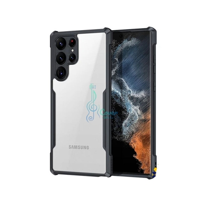 Picture of Xundd Back Cover for Samsung Galaxy S24 Ultra 5G Transparent Hybrid Hard PC Back Bumper
