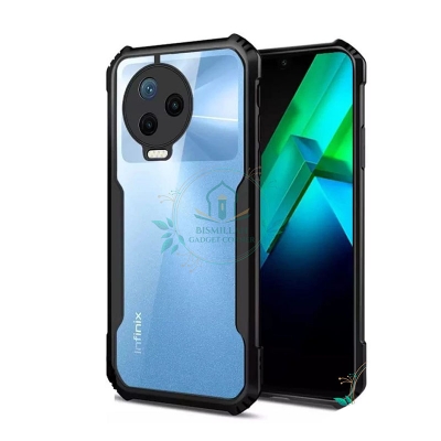 Picture of Xundd Back Cover for  Infinix Note 12 (2023) / Infinix Note 12 pro 4G Transparent Hybrid Hard PC Back Bumper