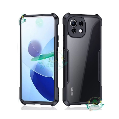 Picture of Xundd Back Cover for Xiaomi Mi 11 Lite / Xiaomi Mi11 Lite 5G NE , Xiaomi 11 Lite 5G / Xiaomi 11 Lite 5G NE Transparent Hybrid Hard PC Back Bumper