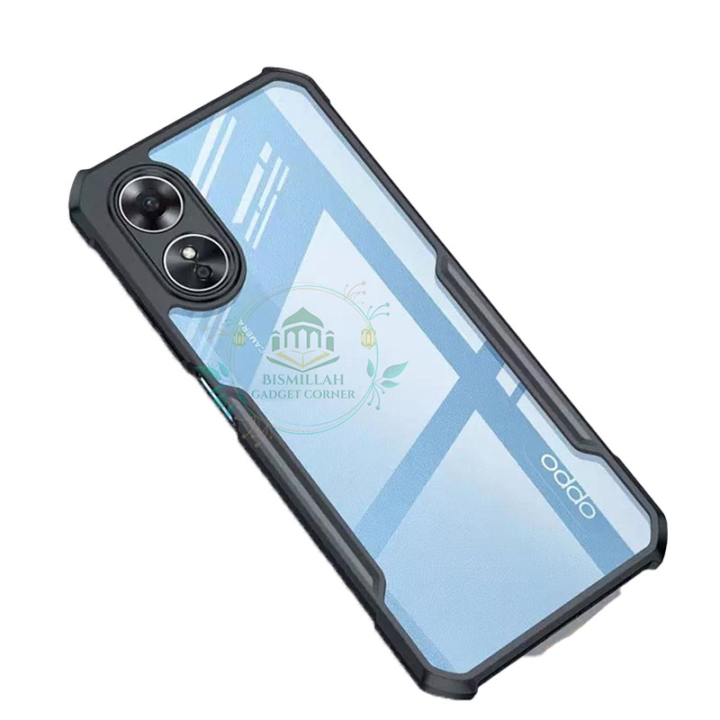 Picture of Xundd Back Cover for Oppo A17 Transparent Hybrid Hard PC Back Bumper