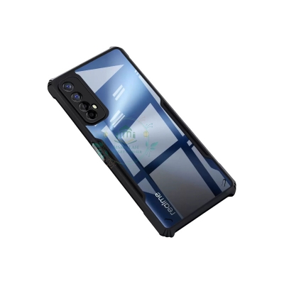 Picture of Xundd Back Cover for Realme 7 / Realme Narzo 20 Pro / Realme Narzo 30 4G Transparent Hybrid Hard PC Back Bumper