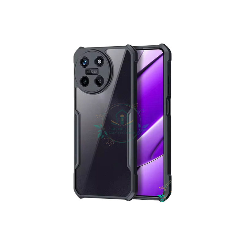 Picture of Xundd Back Cover for Realme 11 4G Transparent Hybrid Hard PC Back Bumper