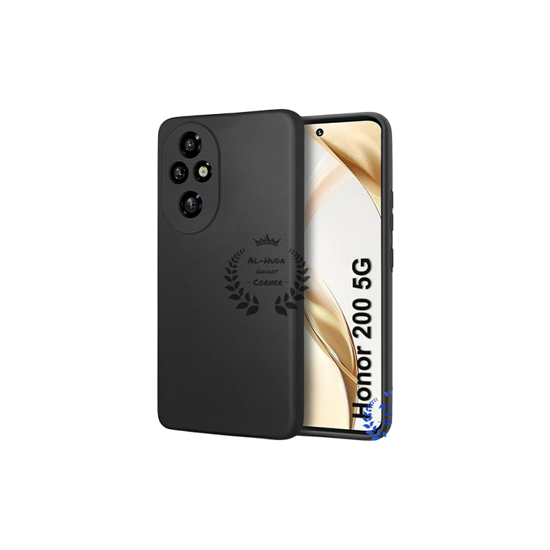 Picture of Premium Liquid Silicone Phone case for Honor 200 Pro 5G Liquid Silicon Mobile Back Case Soft Silicone Phone Cover