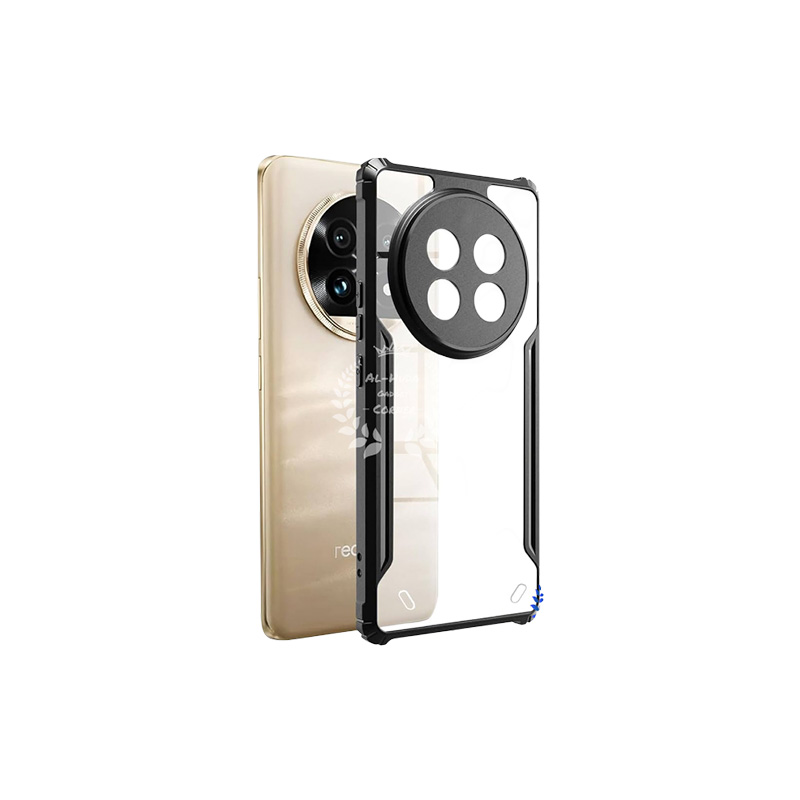 Picture of Xundd Back Cover for Realme 13 Pro Plus 5G / Realme 13 Pro+ 5G / Realme 13 Pro 5G Transparent Hybrid Hard PC Back Bumper