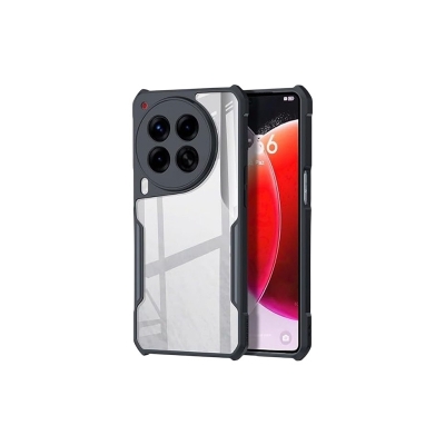 Picture of Xundd Back Cover for Tecno Camon 30 5G Transparent Hybrid Hard PC Back Bumper