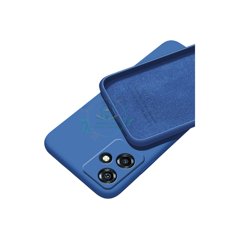 Picture of Premium Liquid Silicone Phone case for Infinix Hot 30i Liquid Silicon Mobile Back Case Soft Silicone Phone Cover