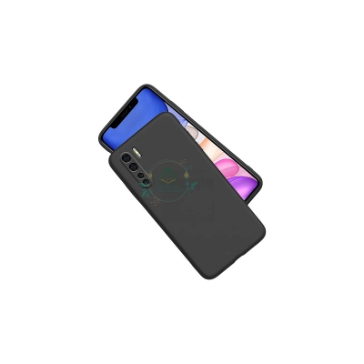 Picture of Premium Liquid Silicone Phone case for Oppo F15 / Oppo A91 Liquid Silicon Mobile Back Case Soft Silicone Phone Cover