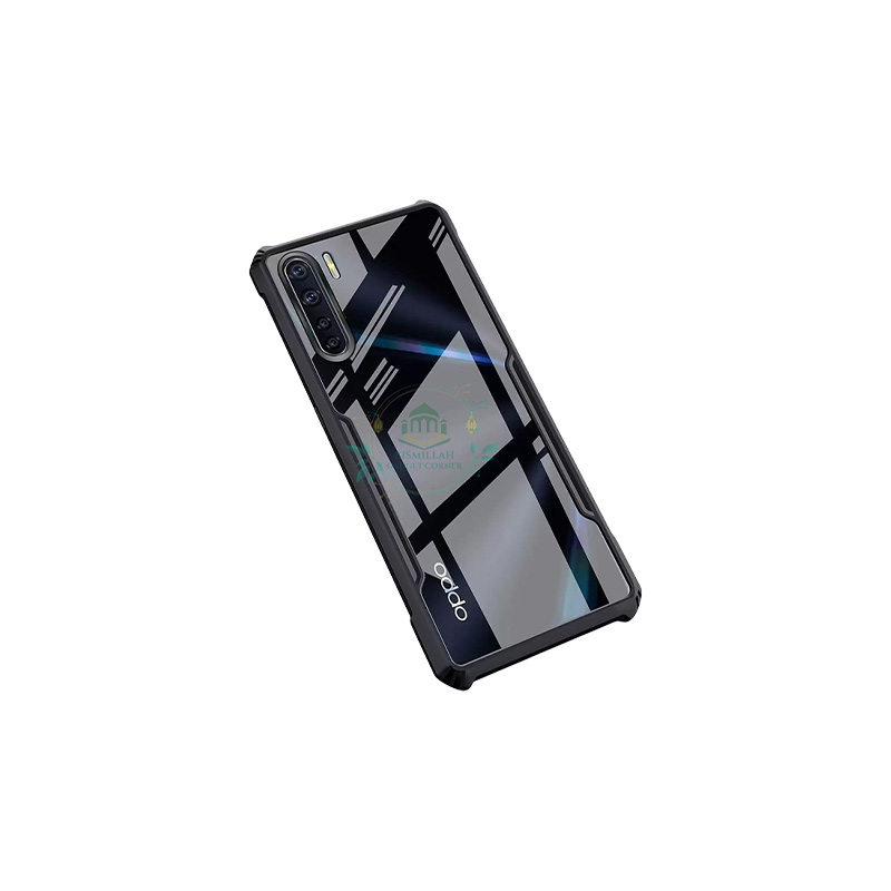 Picture of Xundd Back Cover for Oppo F15 / Oppo A91 Transparent Hybrid Hard PC Back Bumper