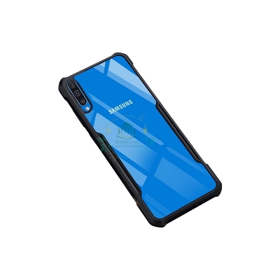 Picture of Xundd Back Cover for Samsung Galaxy A50 / Samsung Galaxy A30S / Samsung Galaxy A50S Transparent Hybrid Hard PC Back Bumper