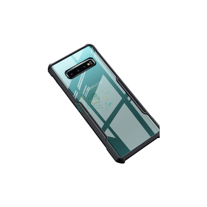Picture of Xundd Back Cover for Samsung Galaxy S10 5G Transparent Hybrid Hard PC Back Bumper