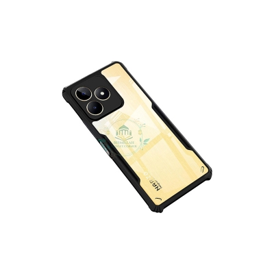 Picture of Xundd Back Cover for Realme C51 / Realme C53 / Narzo N53 Transparent Hybrid Hard PC Back Bumper