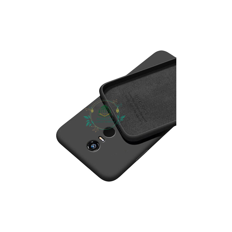 Picture of Premium Liquid Silicone Phone case for Redmi 5 Plus / Redmi 5+ Liquid Silicon Mobile Back Case Soft Silicone Phone Cover