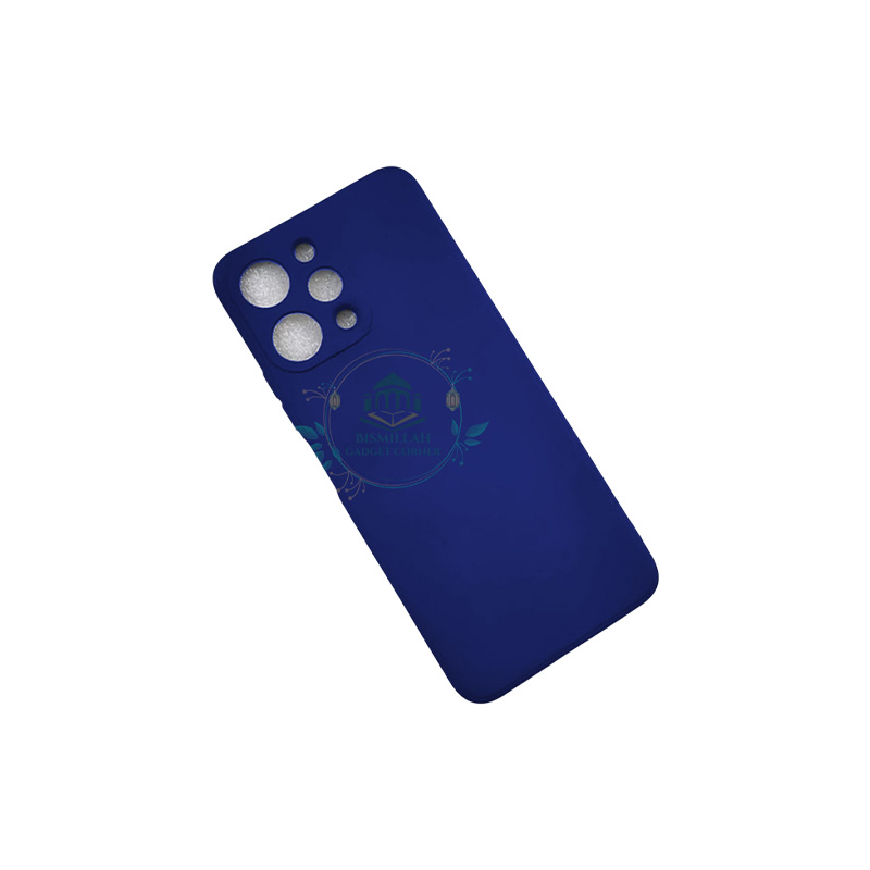 Picture of Premium Liquid Silicone Phone case for Xiaomi Redmi 12 4G Liquid Silicon Mobile Back Case Soft Silicone Phone Cover - মোবাইল ফোন - Phoneo