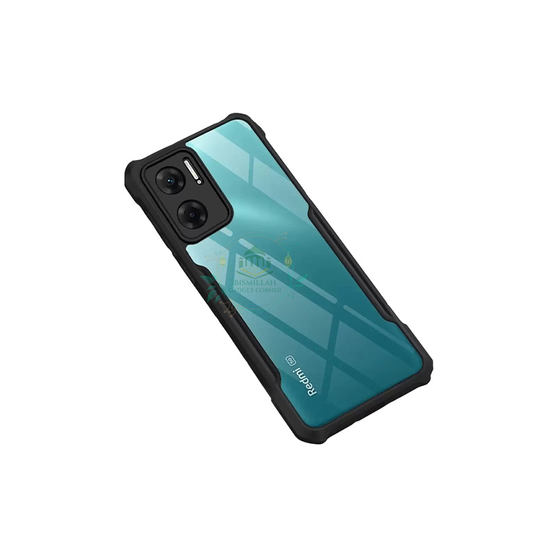 Picture of Xundd Back Cover for Xiaomi Redmi 11 Prime 5G Transparent Hybrid Hard PC Back Bumper
