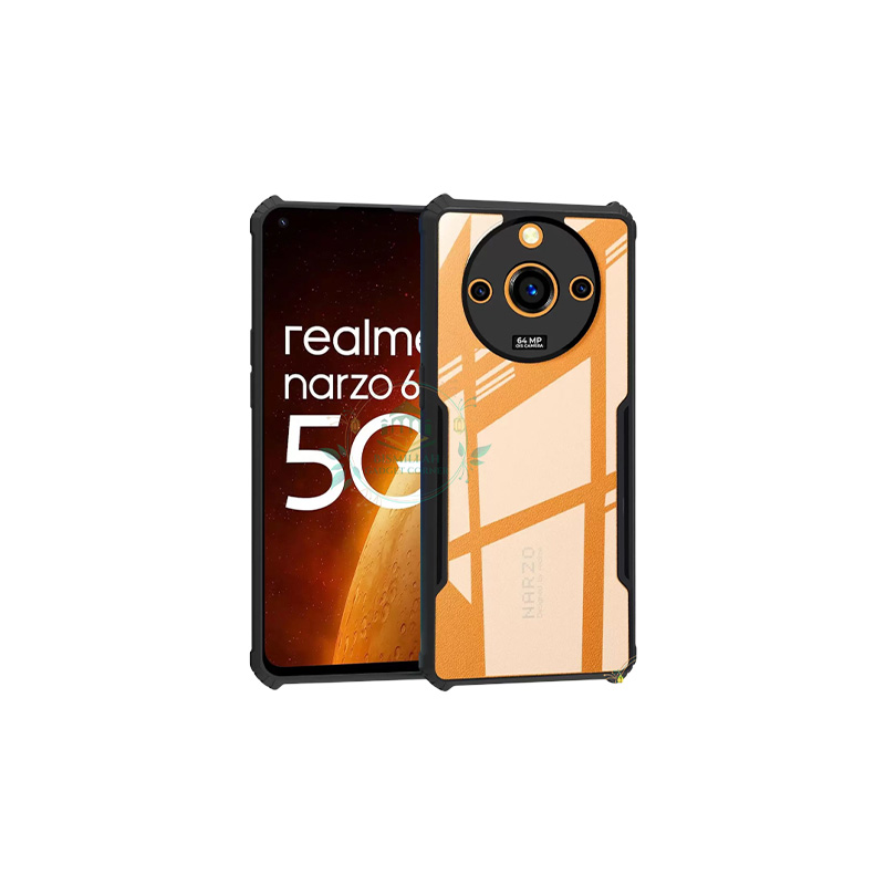 Picture of Xundd Back Cover for Realme Narzo 60 5G / Realme 11 5G Transparent Hybrid Hard PC Back Bumper