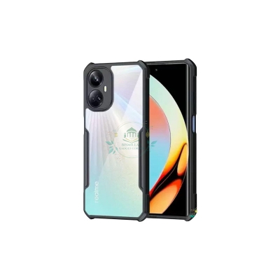 Picture of Xundd Back Cover for Realme 10 pro plus 5G / Realme 10 pro+ 5G Transparent Hybrid Hard PC Back Bumper