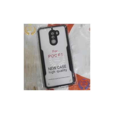 Picture of Xundd Back Cover For Xiaomi Poco F1 / Pocophone F1 Luxury transparent Protect Back Cover Soft Case