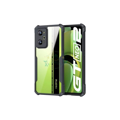Picture of Xundd Back Cover for Realme GT NEO 2 / Realme GT NEO 3T Transparent Hybrid Hard PC Back Bumper