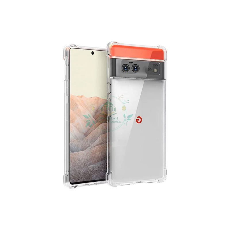 Picture of Transparent back cover For Google Pixel 6 Luxury transparent Protect Back Cover Soft Case