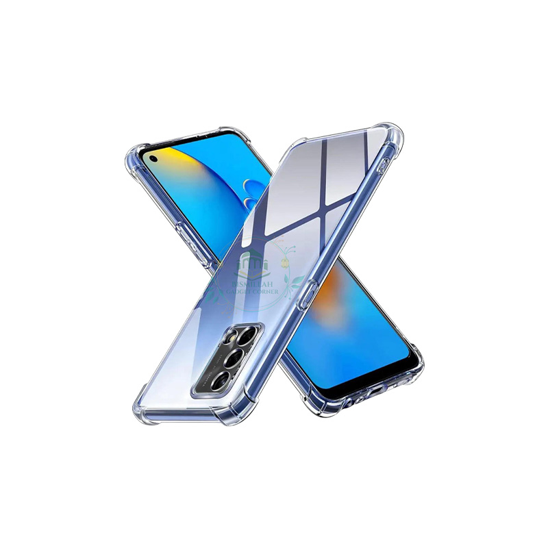 Picture of Transparent back cover For Oppo F19 / Oppo F19S / Oppo A74 4G / Oppo A95 4G Luxury transparent Protect Back Cover Soft Case
