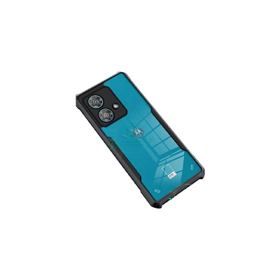 Picture of Xundd Back Cover for Motorola Edge 40 Neo 5G Transparent Hybrid Hard PC Back Bumper
