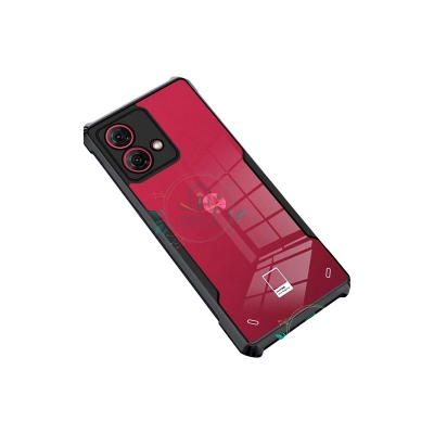 Picture of Xundd Back Cover for Motorola Moto G84 5G Transparent Hybrid Hard PC Back Bumper