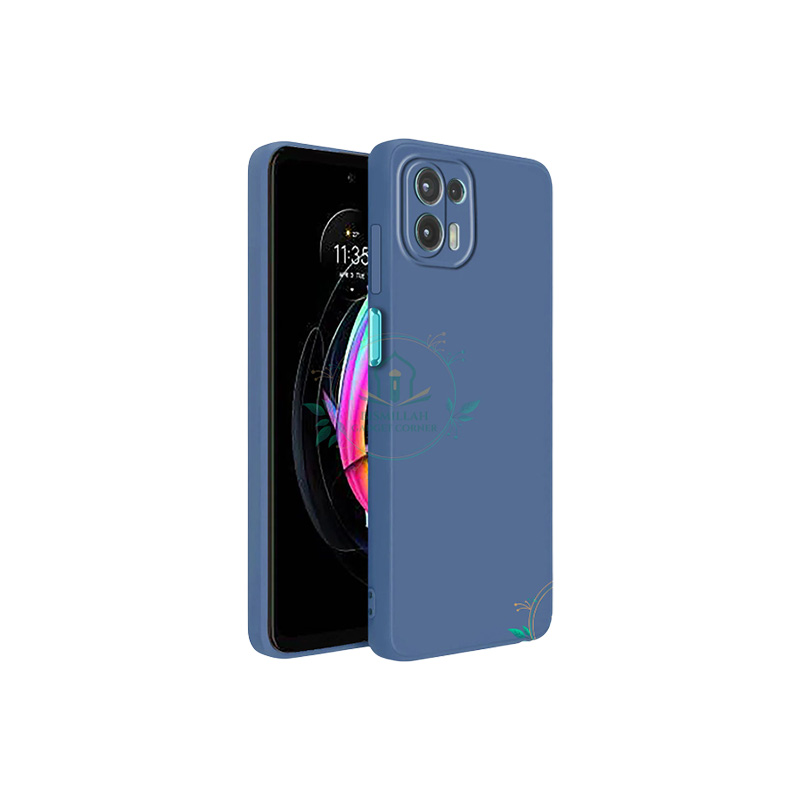 Picture of Premium Liquid Silicone Phone case for Motorola Edge 20 Fusion Liquid Silicon Mobile Back Case Soft Silicone Phone Cover