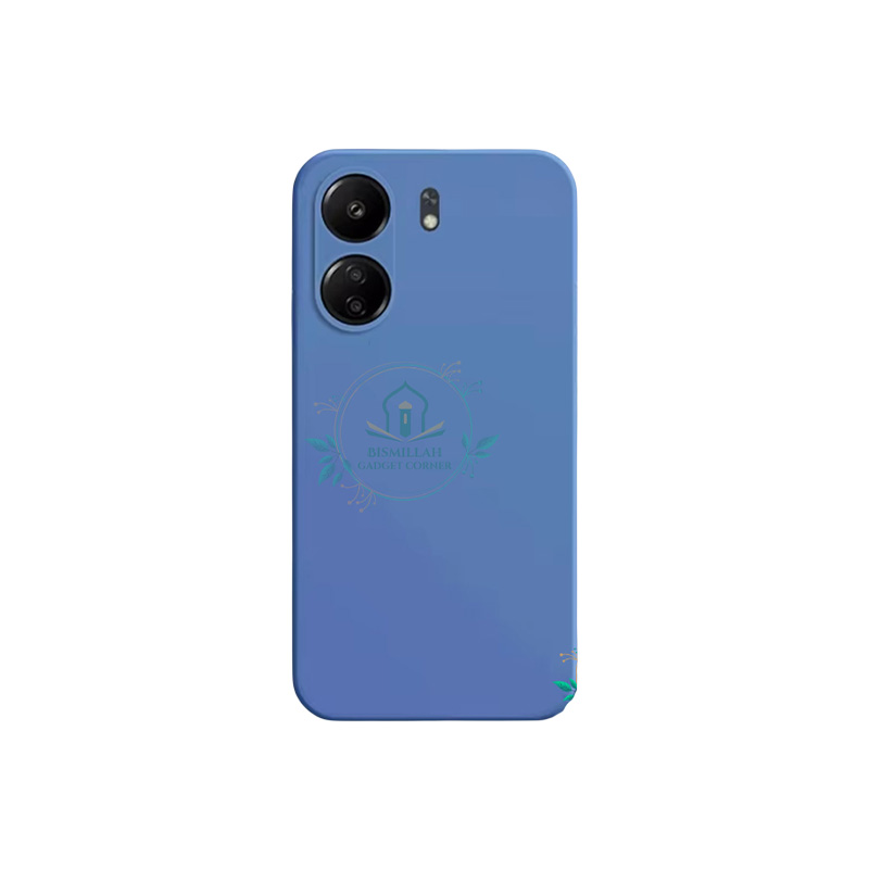 Picture of Premium Liquid Silicone Phone case for Xiaomi Redmi 13C / Xiaomi Poco C65 Liquid Silicon Mobile Back Case Soft Silicone Phone Cover