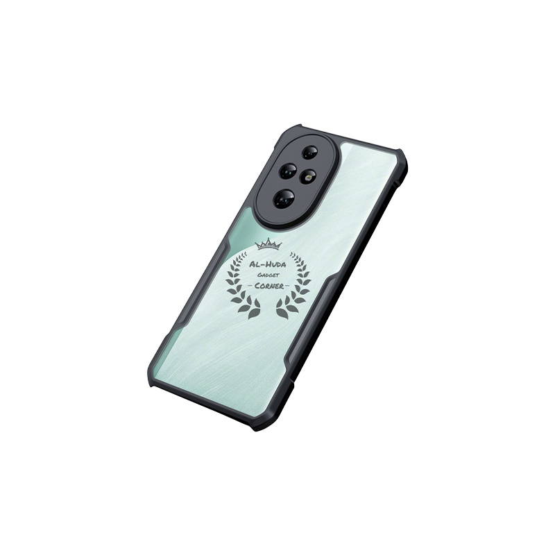 Picture of Xundd Back Cover for Honor 200 5G Transparent Hybrid Hard PC Back Bumper