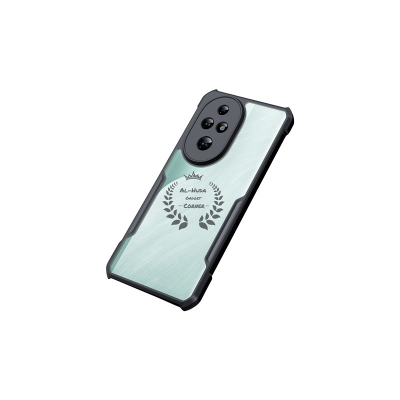 Picture of Xundd Back Cover for Honor 200 5G Transparent Hybrid Hard PC Back Bumper