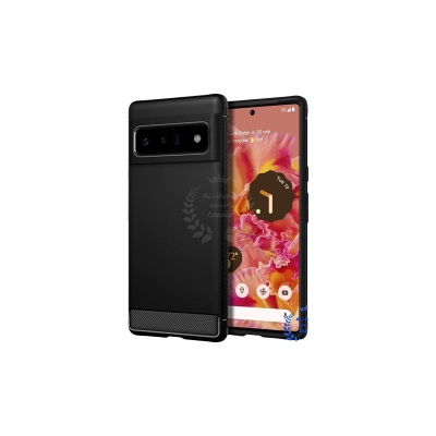 Picture of Spigen cover For Google Pixel 6 Pro Carbon Fiber Back cover Soft Slim Fashion Non-Slip Protective Carbon Fiber Phone Case