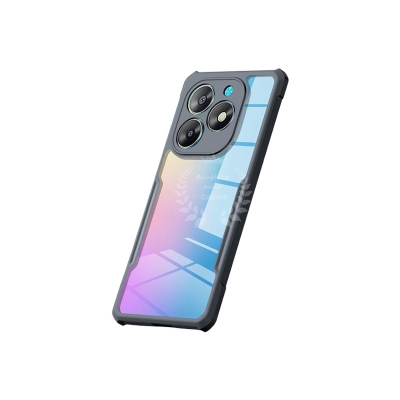 Picture of Xundd Back Cover for Itel S23 Plus / Itel S23+ Transparent Hybrid Hard PC Back Bumper