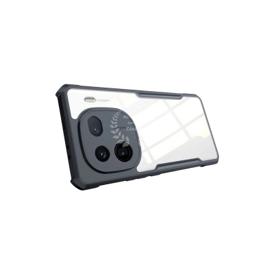 Picture of Xundd Back Cover for vivo iQOO 12 Pro 5G Transparent Hybrid Hard PC Back Bumper