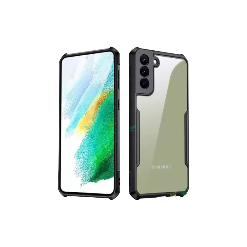 Picture of Xundd Back Cover for Samsung Galaxy S21 plus / Samsung Galaxy S21+ Transparent Hybrid Hard PC Back Bumper