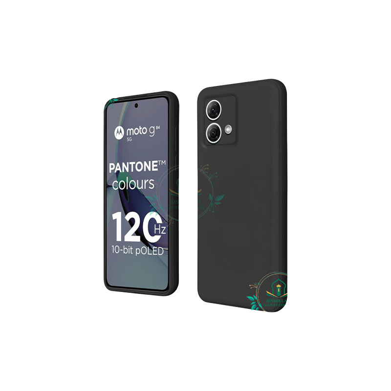 Picture of Premium Liquid Silicone Phone case for Motorola Moto G84 5G Liquid Silicon Mobile Back Case Soft Silicone Phone Cover