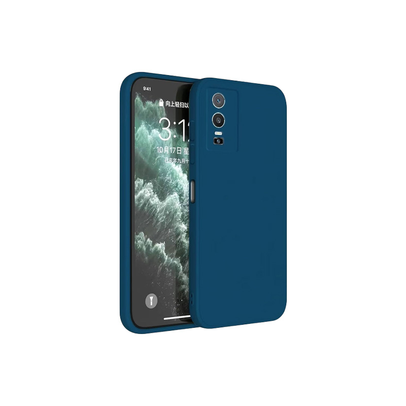 Picture of Premium Liquid Silicone Phone case for Vivo Y74s / Y76 5G / Y76s Liquid Silicon Mobile Back Case Soft Silicone Phone Cover