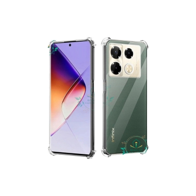 Picture of Transparent back cover For Infinix Note 40 Luxury transparent Protect Back Cover Soft Case