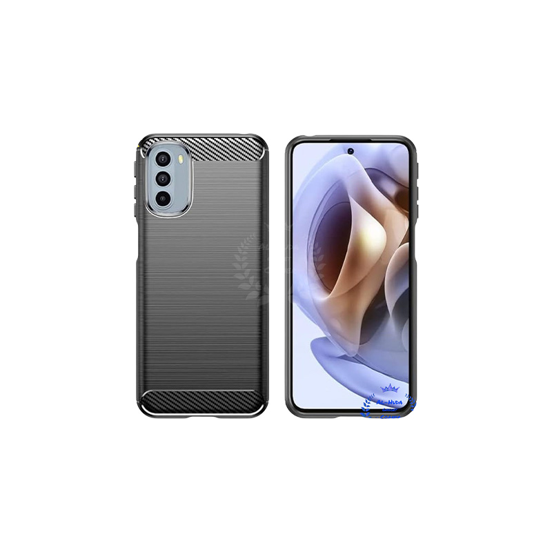Picture of Spigen cover For Motorola Moto G41 Carbon Fiber Back cover Soft Slim Fashion Non-Slip Protective Carbon Fiber Phone Case