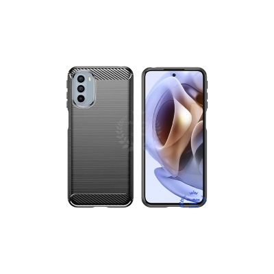 Picture of Spigen cover For Motorola Moto G41 Carbon Fiber Back cover Soft Slim Fashion Non-Slip Protective Carbon Fiber Phone Case