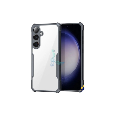 Picture of Xundd Back Cover for Samsung Galaxy S24+ 5G / Samsung Galaxy S24 Plus 5G Transparent Hybrid Hard PC Back Bumper