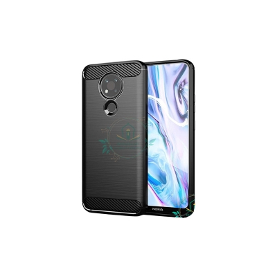 Picture of Spigen cover For Nokia 3.4 Carbon Fiber Back cover Soft Slim Fashion Non-Slip Protective Carbon Fiber Phone Case