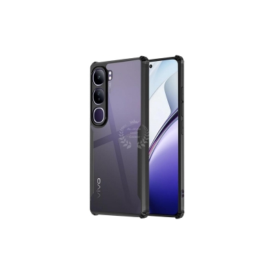 Picture of Xundd Back Cover for Vivo V40 Lite 5G Transparent Hybrid Hard PC Back Bumper