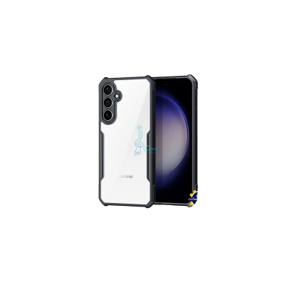 Picture of Xundd Back Cover for Samsung Galaxy S23 FE 5G Transparent Hybrid Hard PC Back Bumper