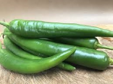 Picture of Imported Spicy Big Banana Green Chilly Seeds - 30 Pieces seeds