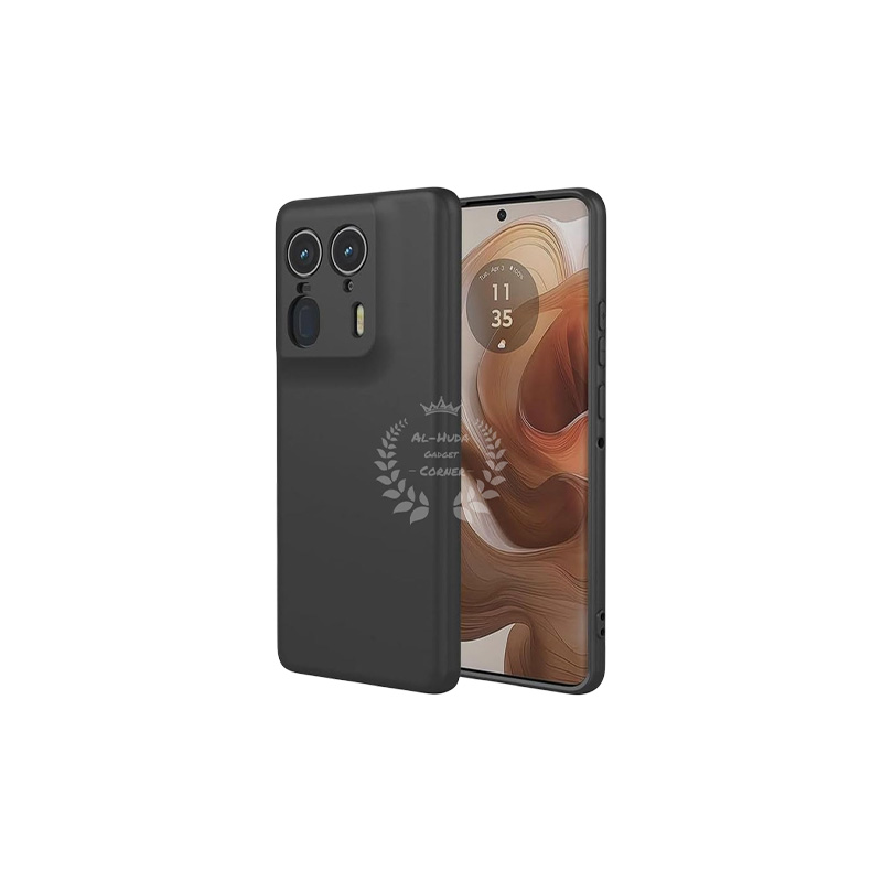 Picture of Premium Liquid Silicone Phone case for Motorola Edge 50 Ultra 5G Liquid Silicon Mobile Back Case Soft Silicone Phone Cover