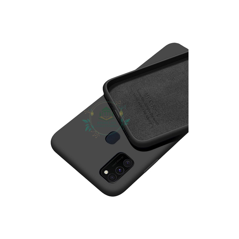 Picture of Samsung Galaxy M21 / Samsung Galaxy M30S back cover Black Soft Ultra-Thin Flexible Protective Mobile Phone Back Cover
